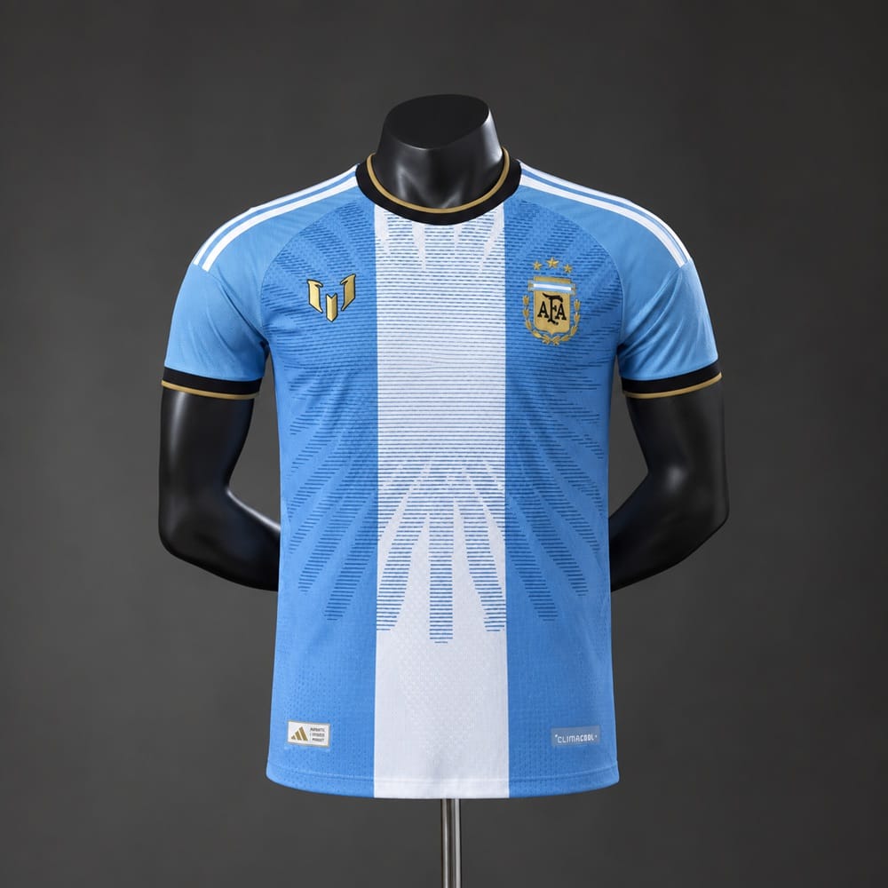 Argentina 2026 Anniversary Messi Farewell Jersey – Player Version (Authentic)