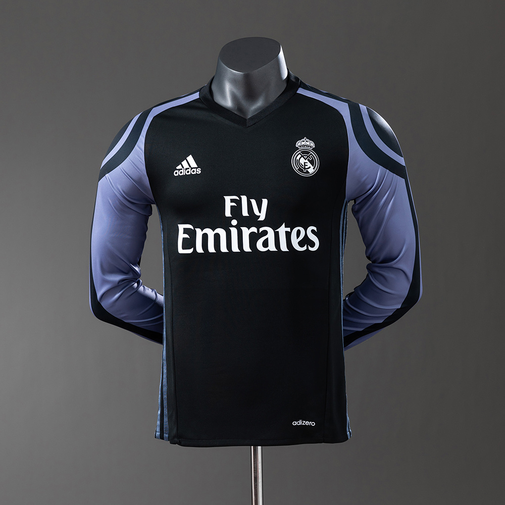 Real Madrid 2016/17 Retro Third Long Sleeve Jersey
