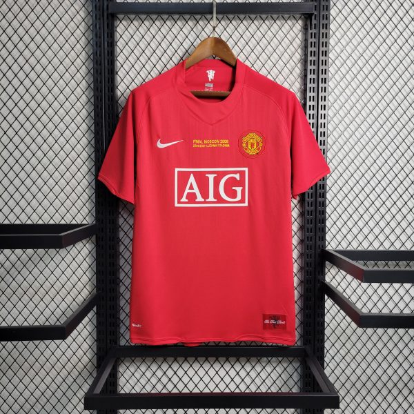 Manchester United Home 2007/08 - Retro - Image 2