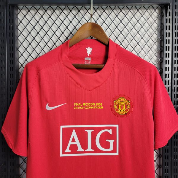 Manchester United Home 2007/08 - Retro - Image 4