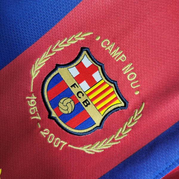 Barcelona Home 2007/08 - Retro - Image 6