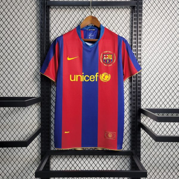 Barcelona Home 2007/08 - Retro - Image 2