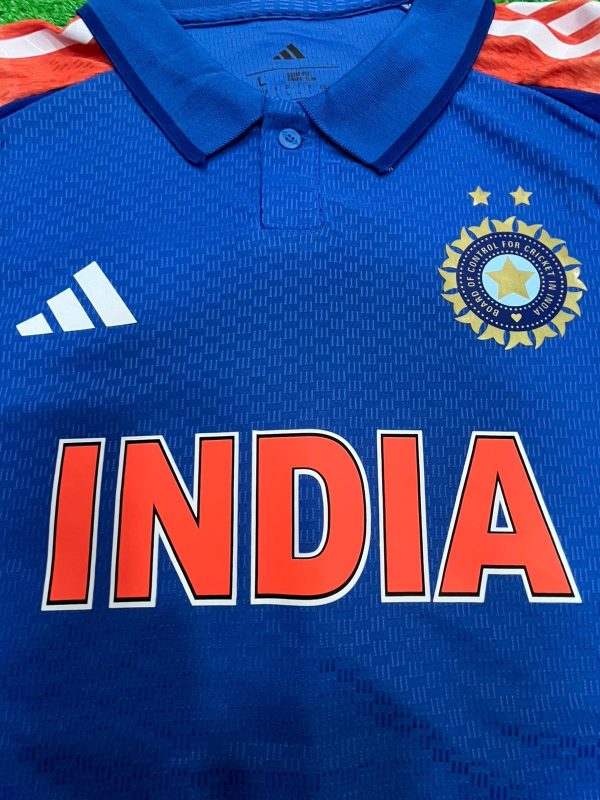 India Cricket ODI 2025 - Player Version - Authentic Jersey - Image 2