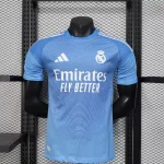 Real Madrid Blue Goalkeeper 25/26 Player Version - Authentic Jersey