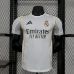 Real Madrid Home 25/26 Player Version - Authentic Jersey
