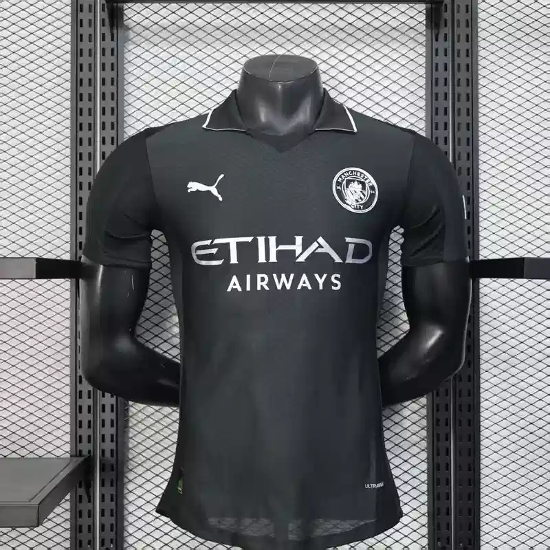25-26-Player-Borussia-Dortmund-球员多特黑-5 Manchester City Away 25/26 Player Version - Authentic Jersey - Image 1