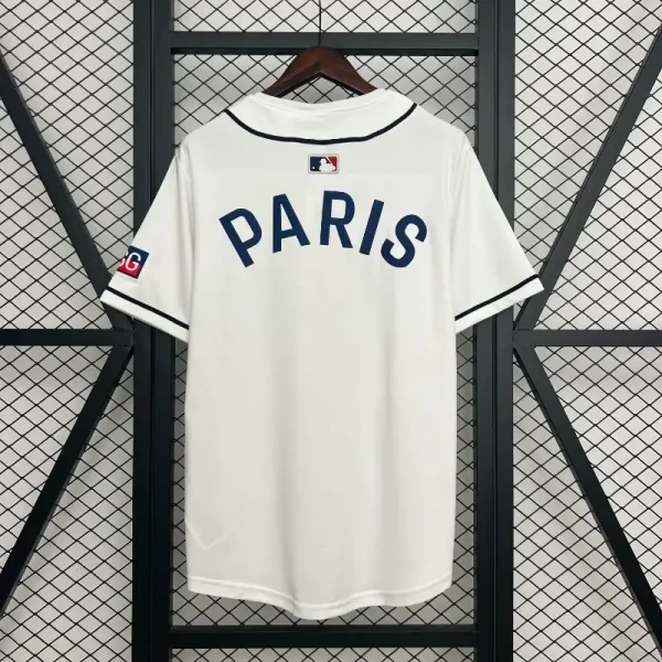 PSG White 25/26 Baseball - Authentic Jersey - Image 2