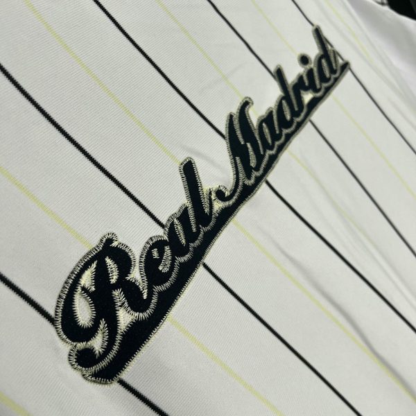 Real Madrid Special White 25/26 - Baseball Jersey - Authentic Jersey - Image 5