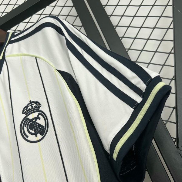 Real Madrid Special White 25/26 - Baseball Jersey - Authentic Jersey - Image 3