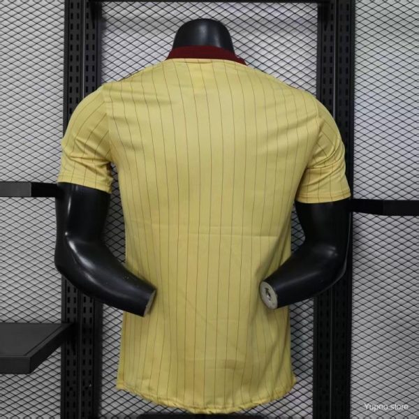 Arsenal Terrace Icons Yellow 25/26 Player Version – Authentic Jersey - Image 2