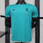 Liverpool Terrace Icons Teal 25/26 - Player Version – Authentic Jersey