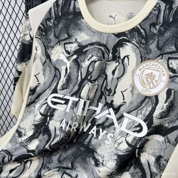 Manchester City Year Of The Horse Special Edition - Master Version – Stadium Jersey - Image 4
