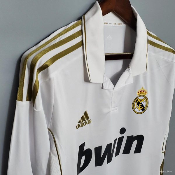 Real Madrid Home 2011/12 Full Sleeves - Retro - Image 3