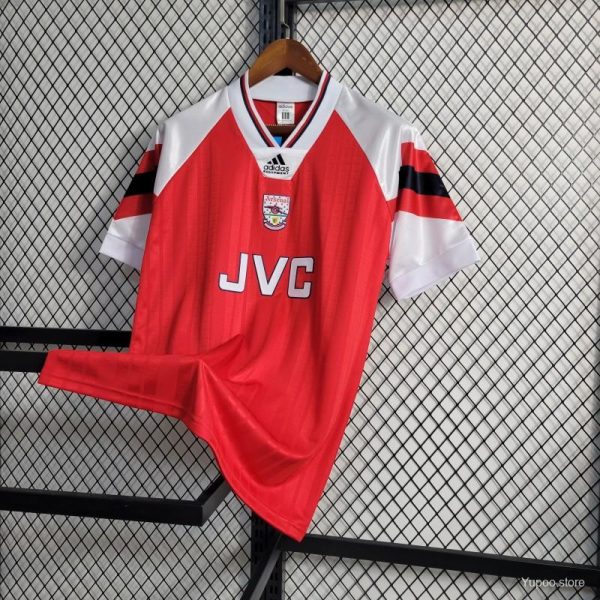 Arsenal Home 1992/94 - Retro - Image 3