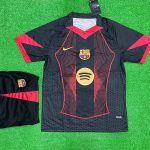Barcelona Spl Black 25/26 - Jersey with Shorts – Set
