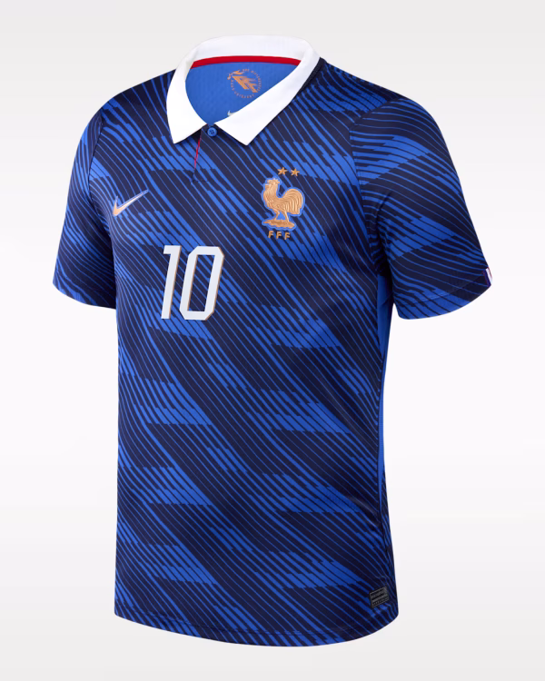 France 2026 World Cup Home Jersey MBAPPE 10 – Fan Version - Image 2