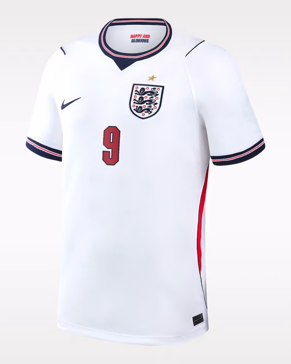 England 2026 World Cup Home Jersey - KANE 9 - Fan Version - Image 2